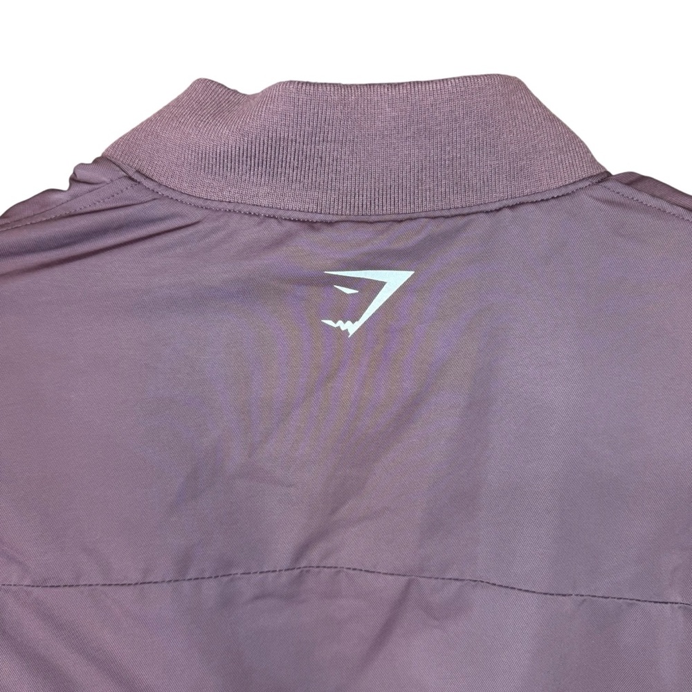 Gymshark Women's Mauve Bomber Jacket View 6